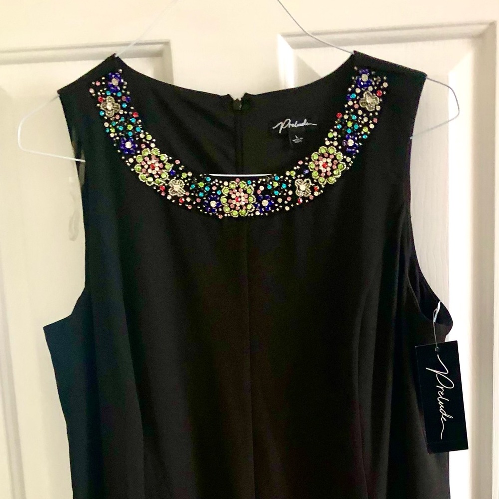 Rhinestone cocktail dress